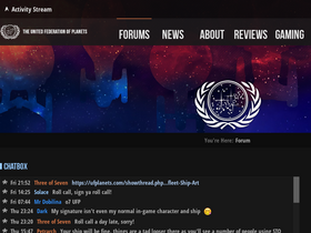 'ufplanets.com' screenshot