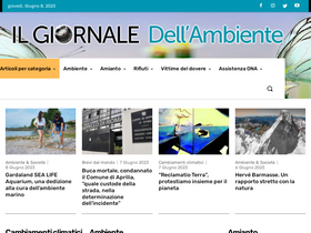 'ilgiornaledellambiente.it' screenshot