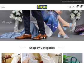 'borjan.com.pk' screenshot