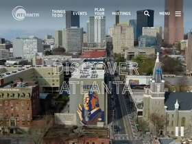 'discoveratlanta.com' screenshot