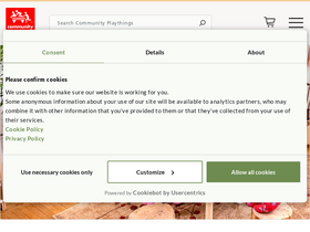 'communityplaythings.com' screenshot