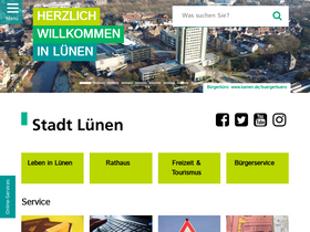 'luenen.de' screenshot