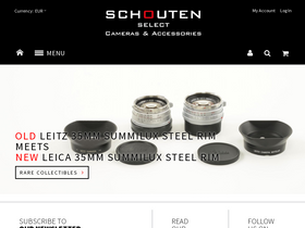 schouten-select.com homepage screenshot
