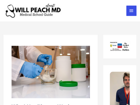 'willpeachmd.com' screenshot