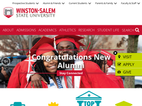 'wssu.edu' screenshot