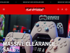 'cinchgaming.com' screenshot