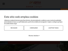 'prygesa.es' screenshot