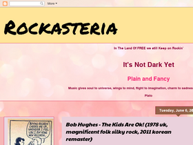 'rockasteria.blogspot.com' screenshot