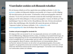 'falukuriren.se' screenshot