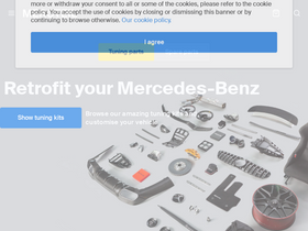 'mercteil.com' screenshot
