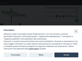 'diocesi.torino.it' screenshot