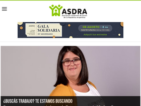 'asdra.org.ar' screenshot