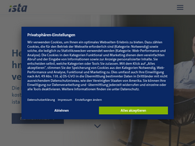 'ista.de' screenshot