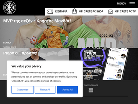 'oficretefc.com' screenshot