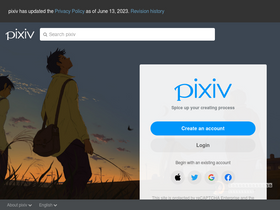 'comic.pixiv.net' screenshot