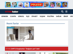 'vitrinhaber.com' screenshot