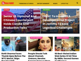 'pagalparrot.com' screenshot