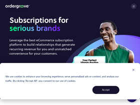 'ordergroove.com' screenshot