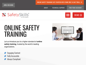 'safetyskills.com' screenshot