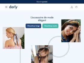 Darly homepage screenshot