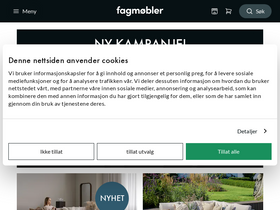 'fagmobler.no' screenshot