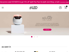 'ledtechnologies.com' screenshot