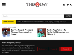 'wwwi.thisdaylive.com' screenshot