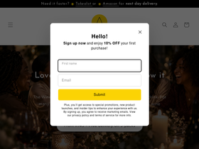 thewinedrops.co.za homepage screenshot