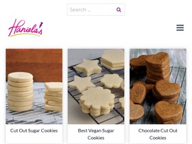 'hanielas.com' screenshot