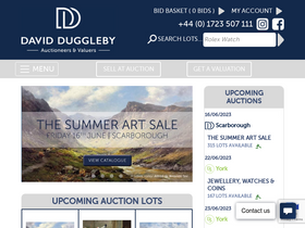 'davidduggleby.com' screenshot