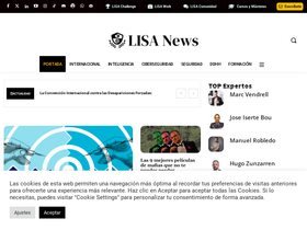 'lisanews.org' screenshot