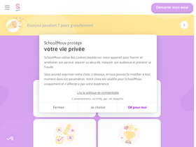 'schoolmouv.fr' screenshot