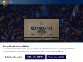 'difhockey.se' screenshot