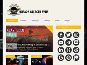 'bilimkurgukulubu.com' screenshot
