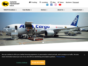 'yamatoamerica.com' screenshot