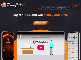 'triunfador.net' screenshot