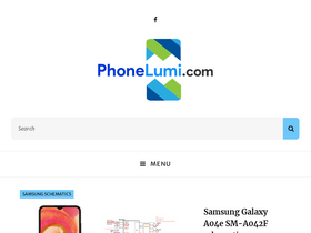 'phonelumi.com' screenshot