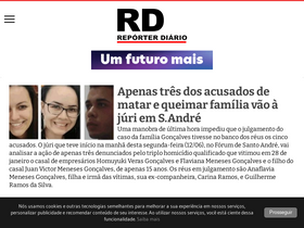 'reporterdiario.com.br' screenshot