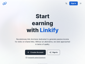 'linkify.ru' screenshot