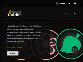 'thelordoftheguides.com' screenshot