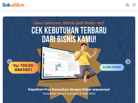 'linkumkm.id' screenshot