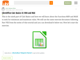 'ubuntubuzz.com' screenshot