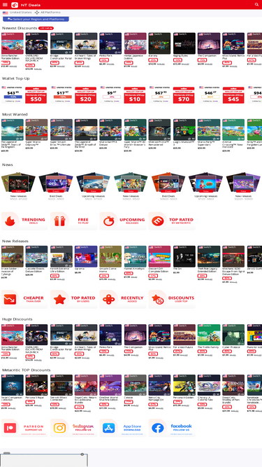 Discounts on Metacritic Top in Nintendo eShop (Nintendo Switch) — NT Deals  UK