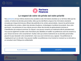 'partners-finances.fr' screenshot