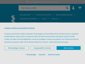 'facultas.at' screenshot