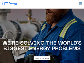 'tcenergy.com' screenshot