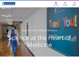 'einsteinmed.edu' screenshot