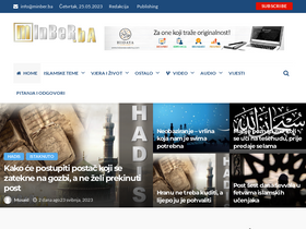 'minber.ba' screenshot
