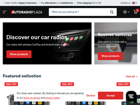 'autoradioplaza.com' screenshot