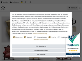 'casa-padrino.de' screenshot